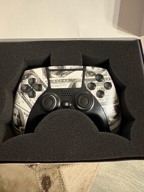 Custom Money Print Wireless controller